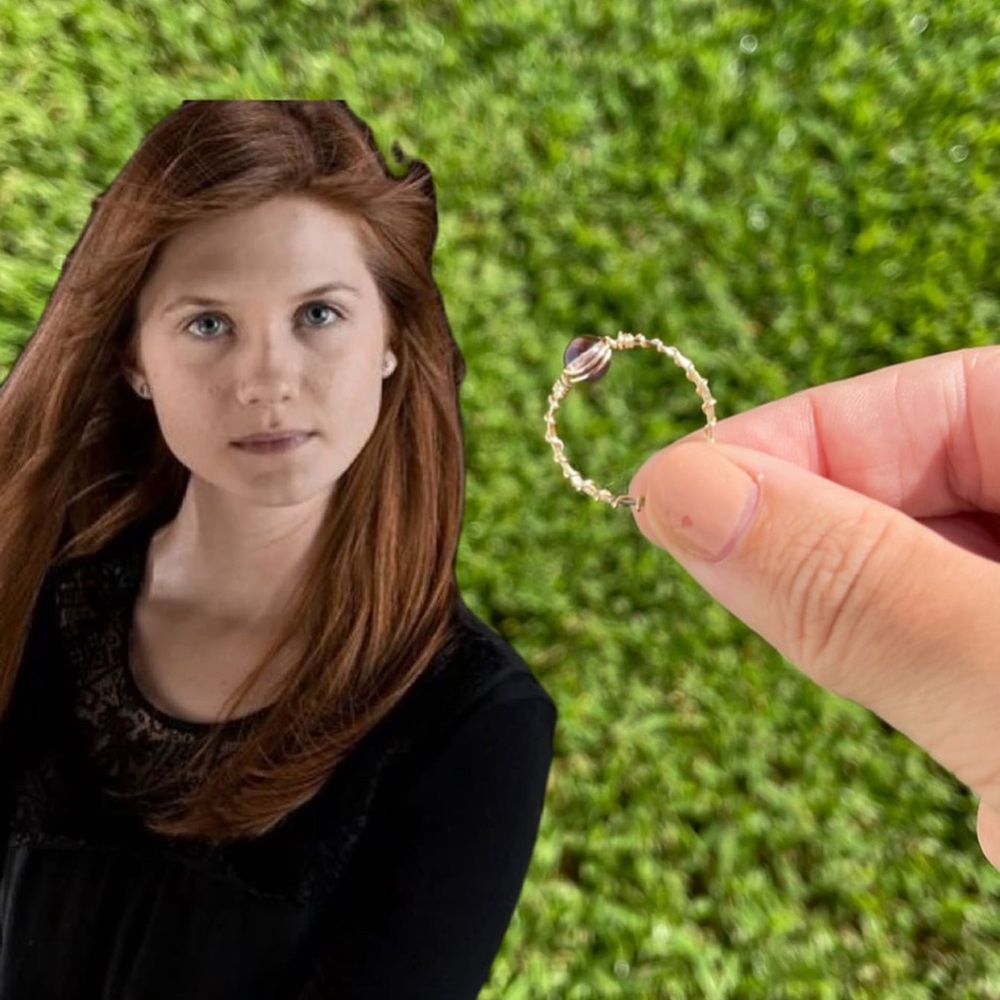 Ginny Weasley inspired ring